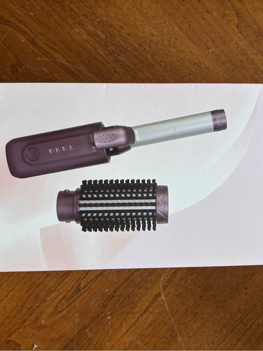 Ani-duo Cordless Curling iron brick